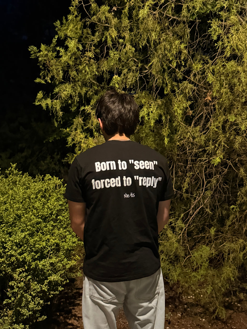BORN TO "SEEN" FORCED TO "REPLY"